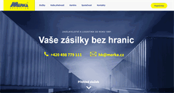 Desktop Screenshot of merka.cz
